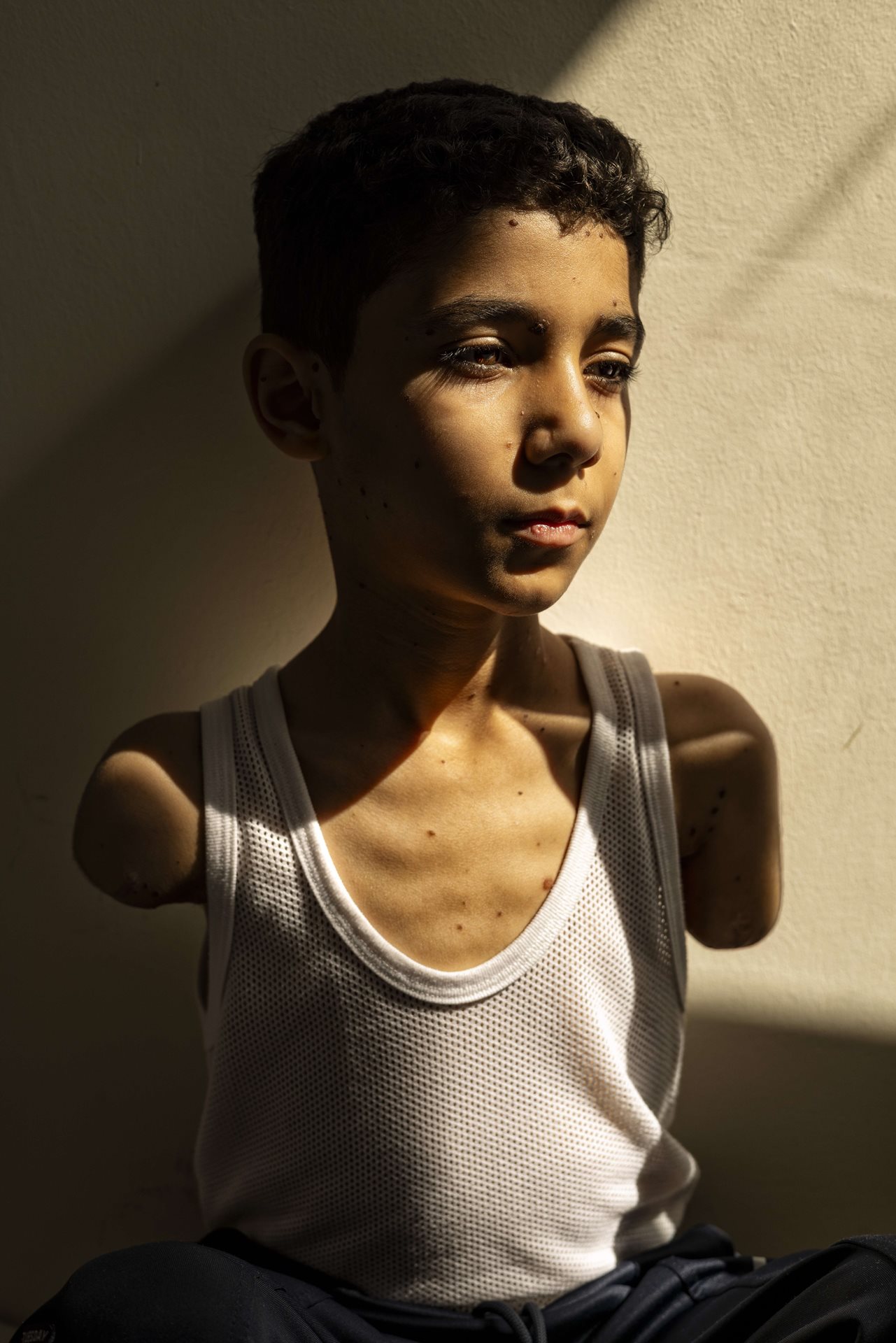 Mahmoud Ajjour, Aged Nine